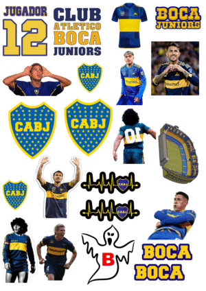 tattostickers de boca