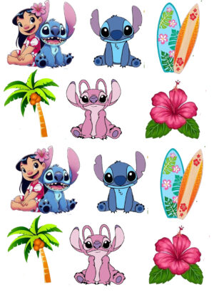 Tattoostickers de Lilo Y stich