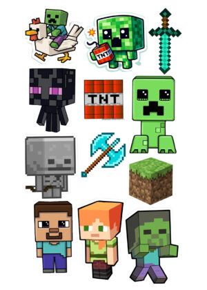 Minecraft A5(14x21cm)